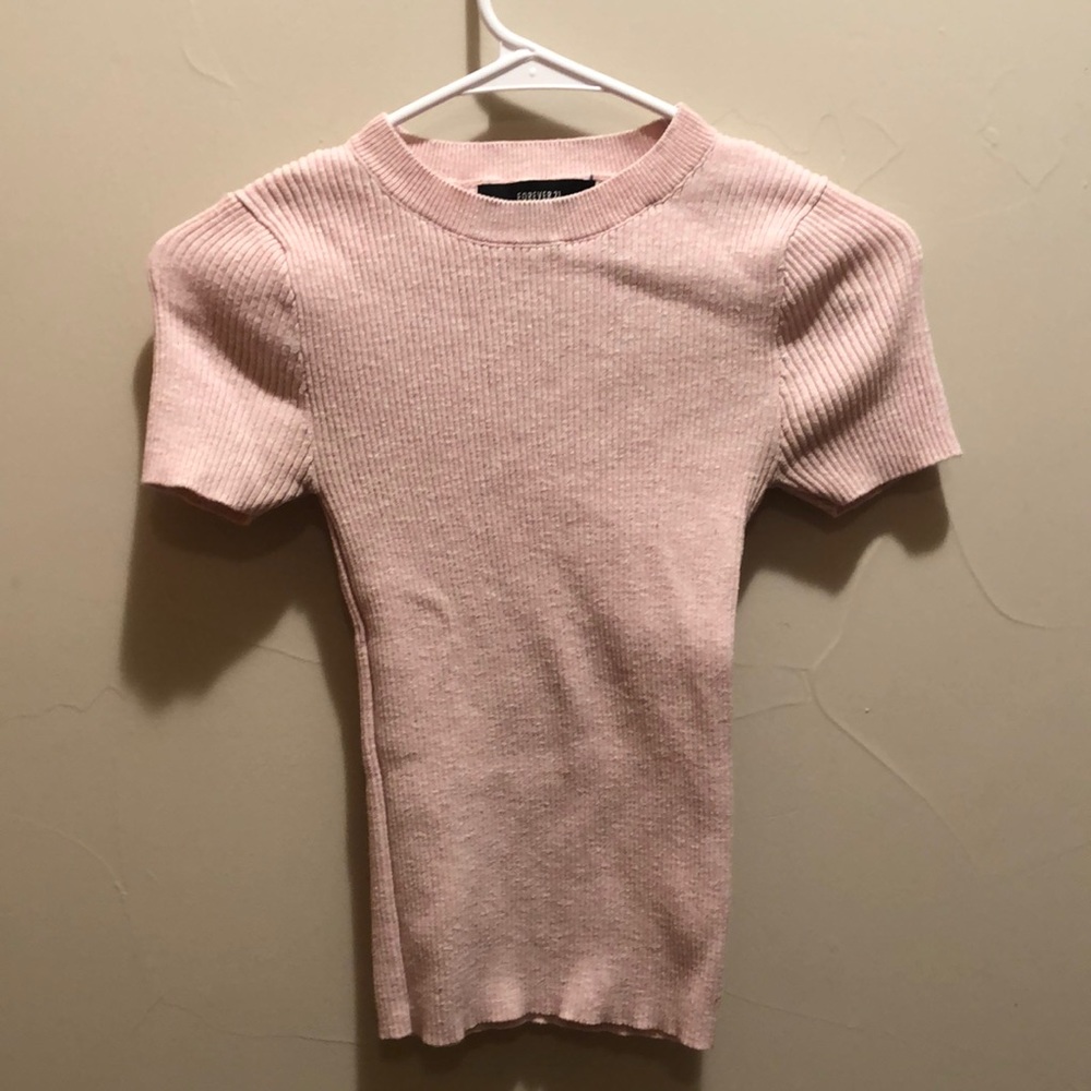 Light pink tight shirt